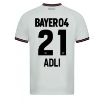 Pánský Fotbalový dres Bayer Leverkusen Amine Adli #21 2023-24 Venkovní Krátký Rukáv